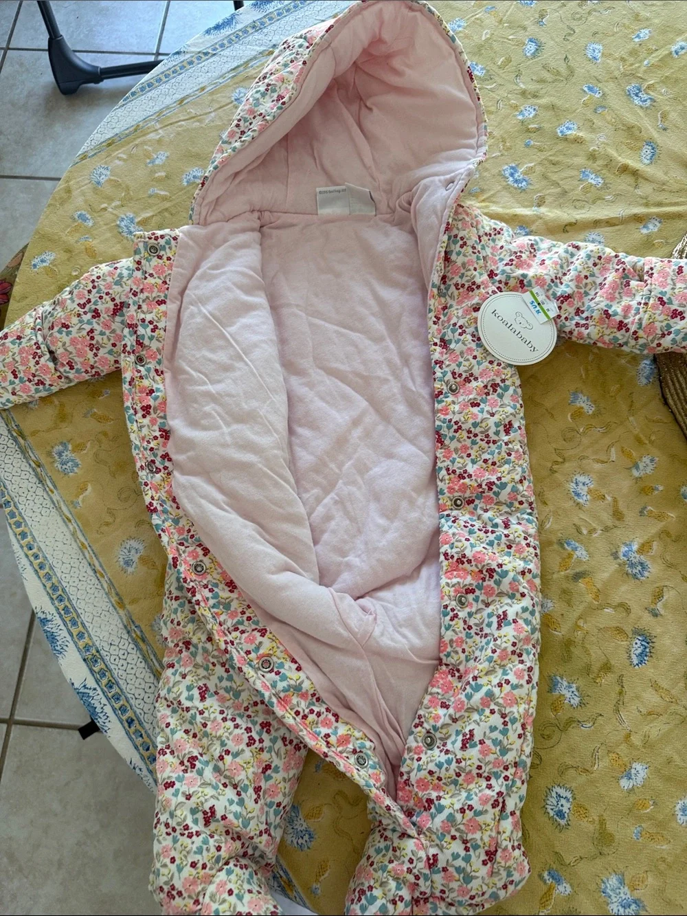 Koala Kids quilted floral